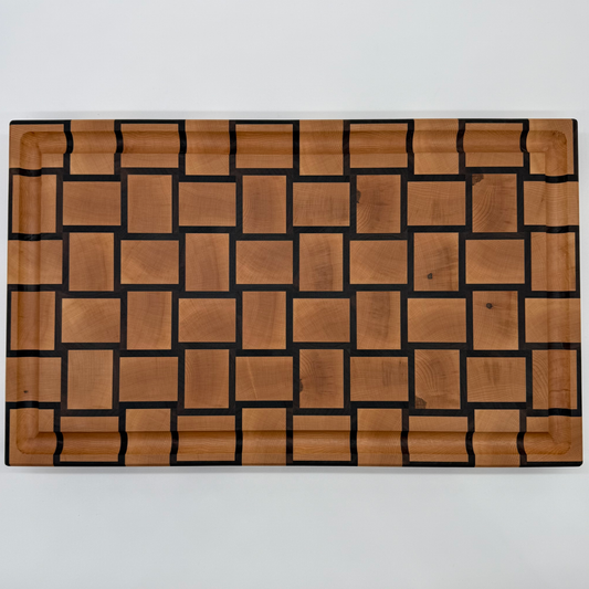 Endatrésbretti úr Hlyn og Hnotu